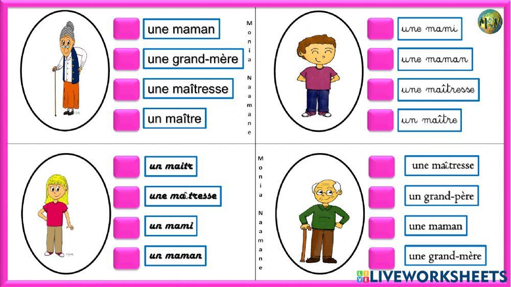 Vocabulaire module 2