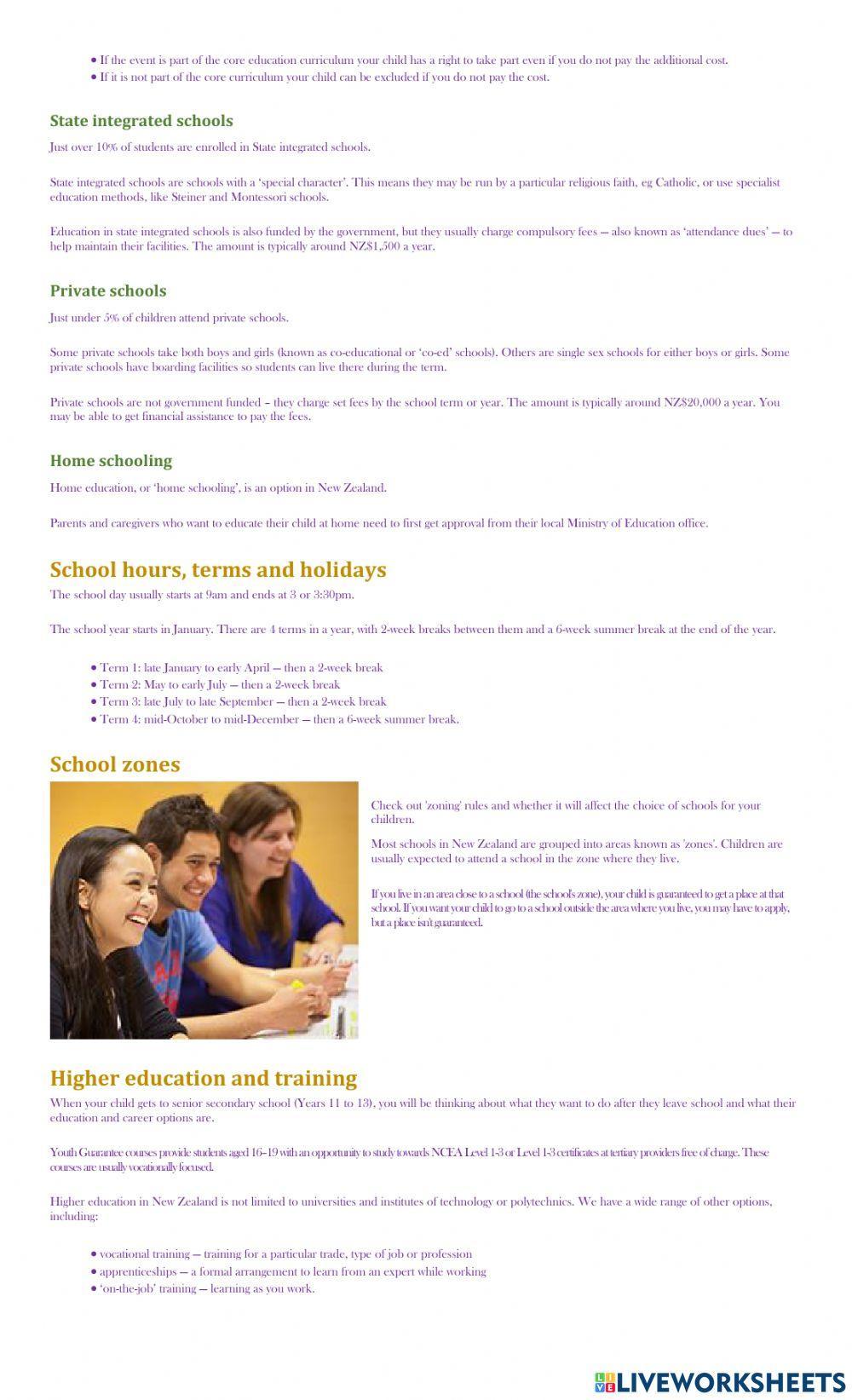 Education in New Zealand