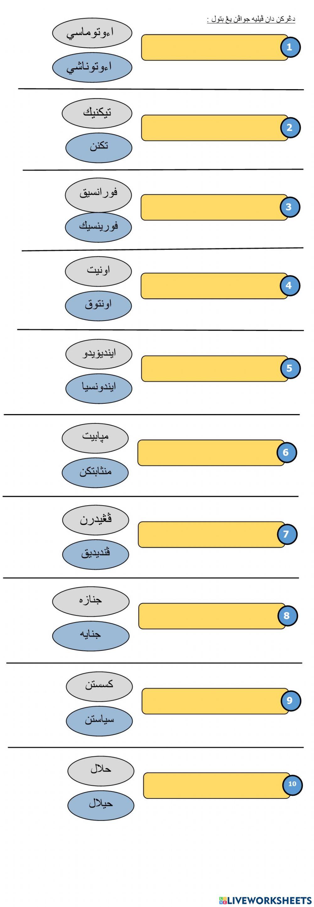Pendidikan Islam Tahun 6 JAWI