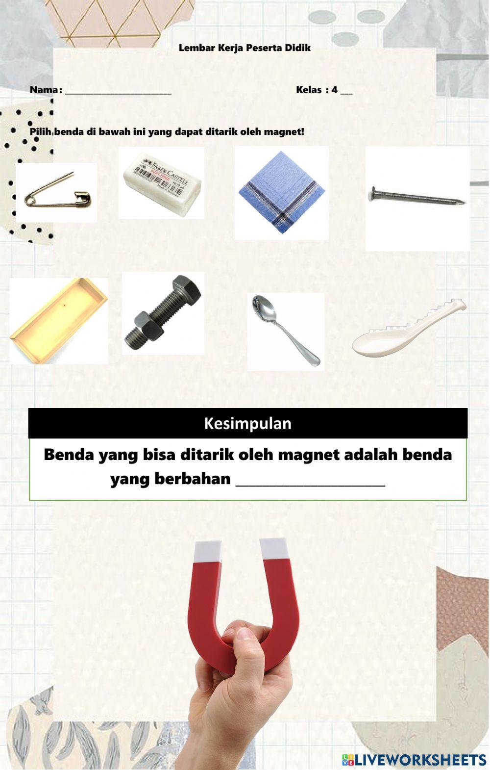 Gaya magnet dan SIfat-sifatnya