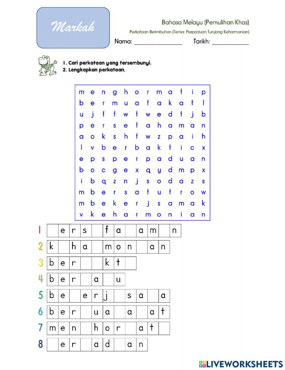Perkataan Berimbuhan T5 01