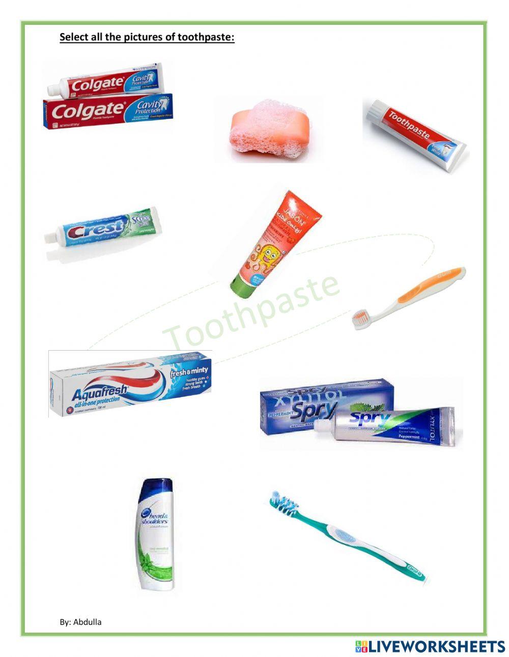 Find toothpastes