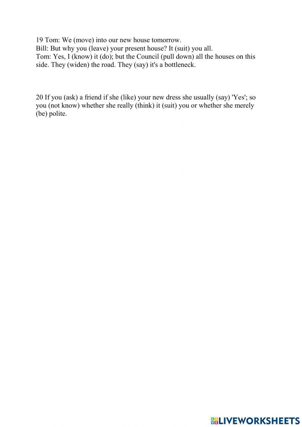 Present simple and continuous thomson czesc 2