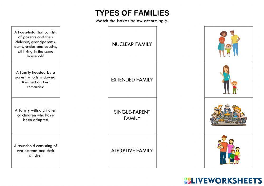 type-of-families-worksheet-live-worksheets