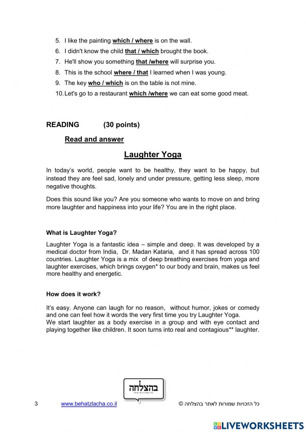 Keep thinking: unit 2