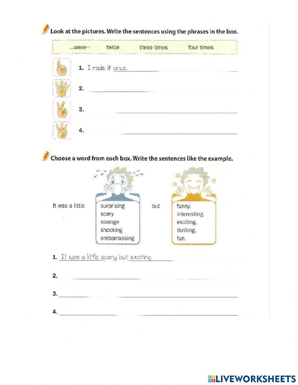 Amusement Park Grammar