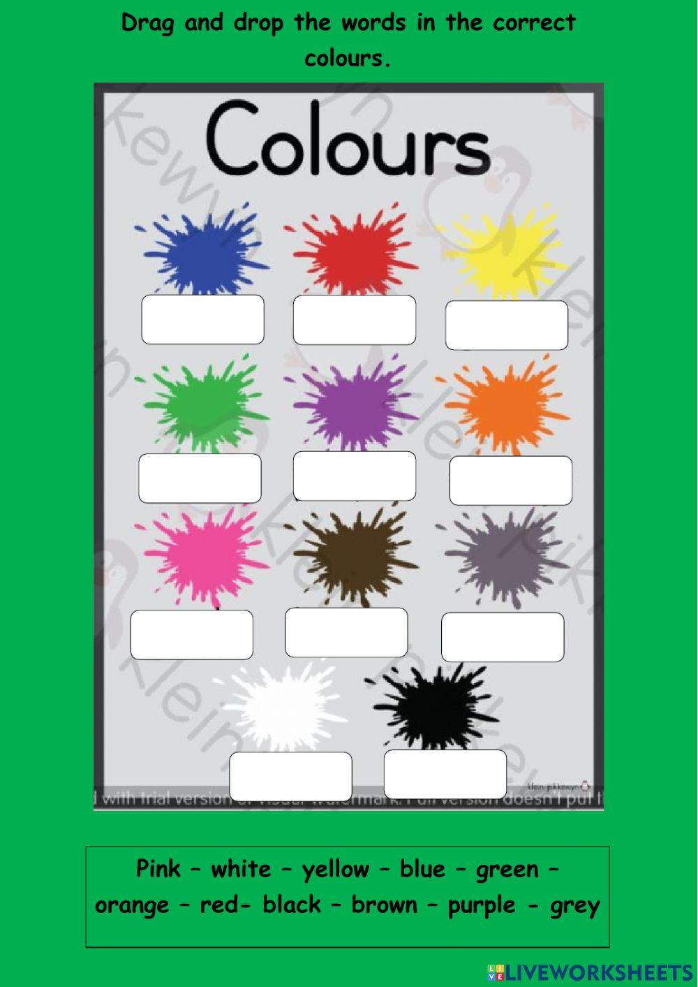 Colours Colours
