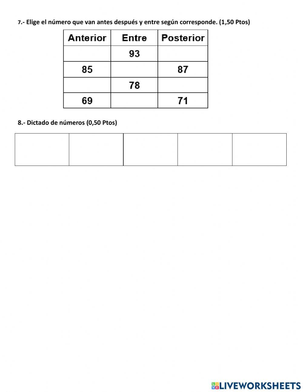 Exámenes de admisión