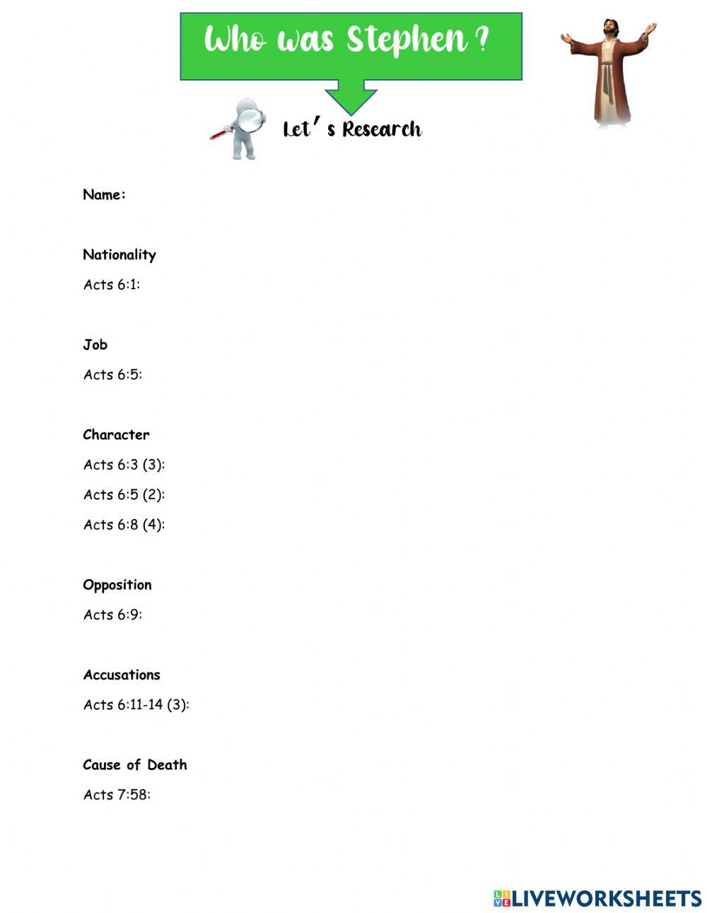 The Arrest and Death of Stephen
