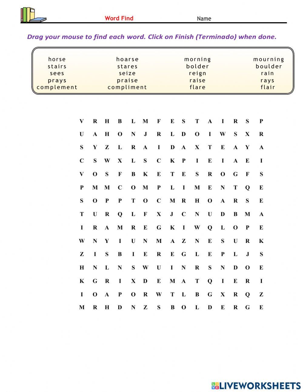 Lesson 15 - Homophones