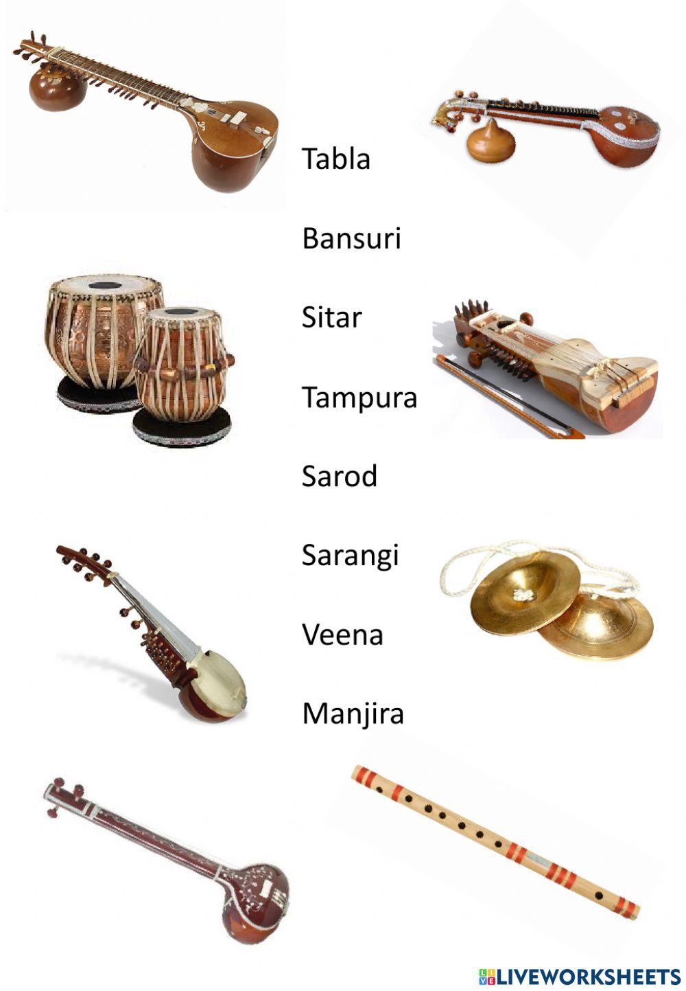 Indian musical instruments