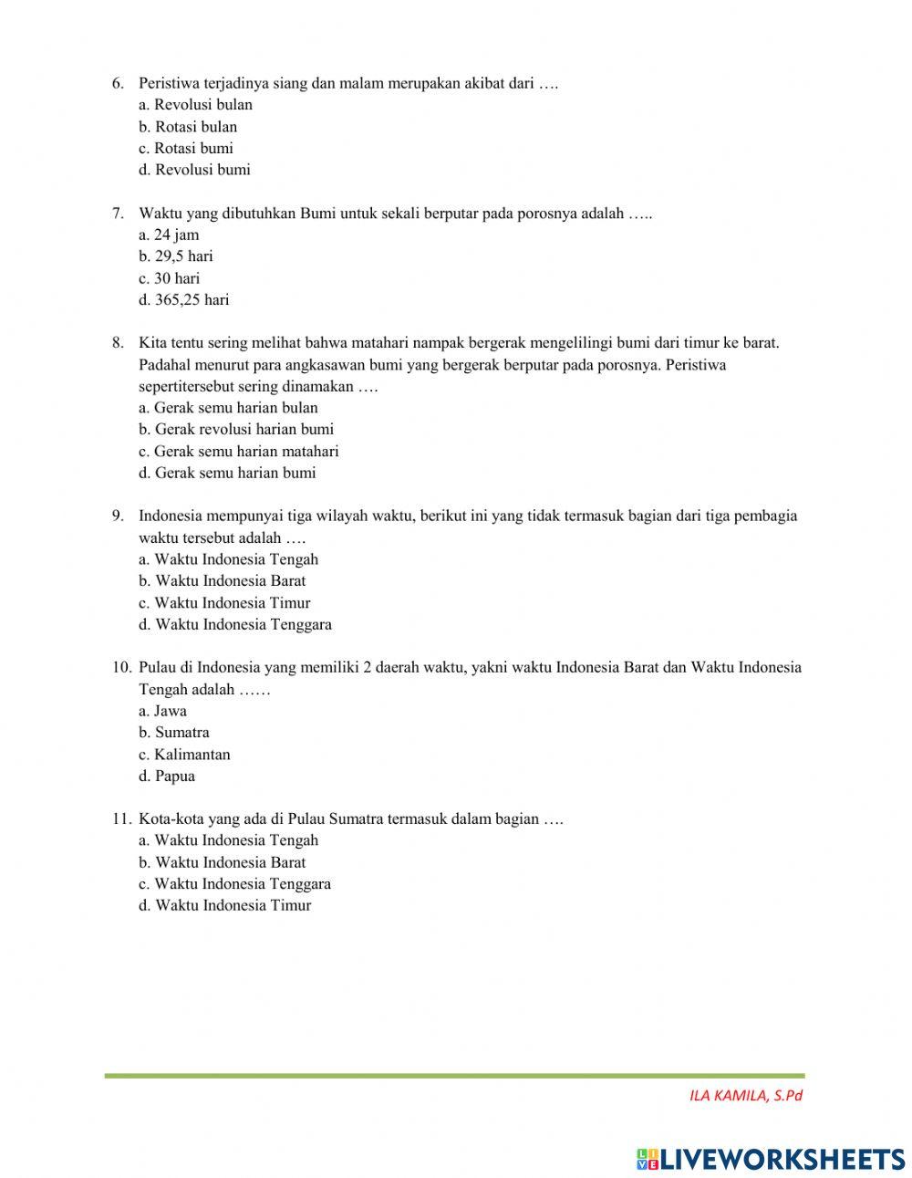 Ila kamila - IPA Tema 8.3