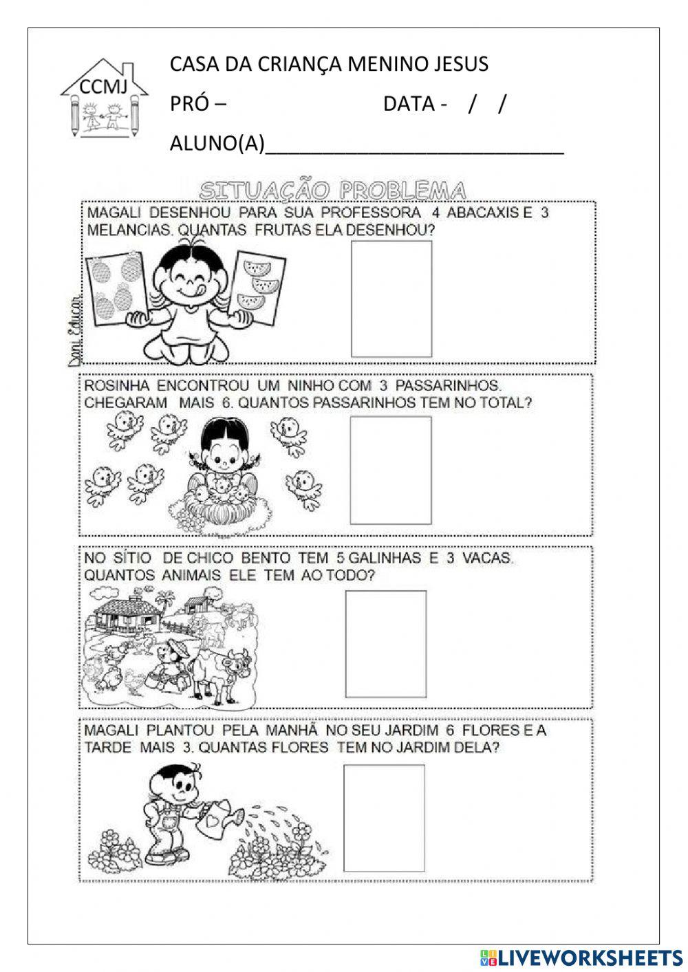 Probleminhas matemáticos