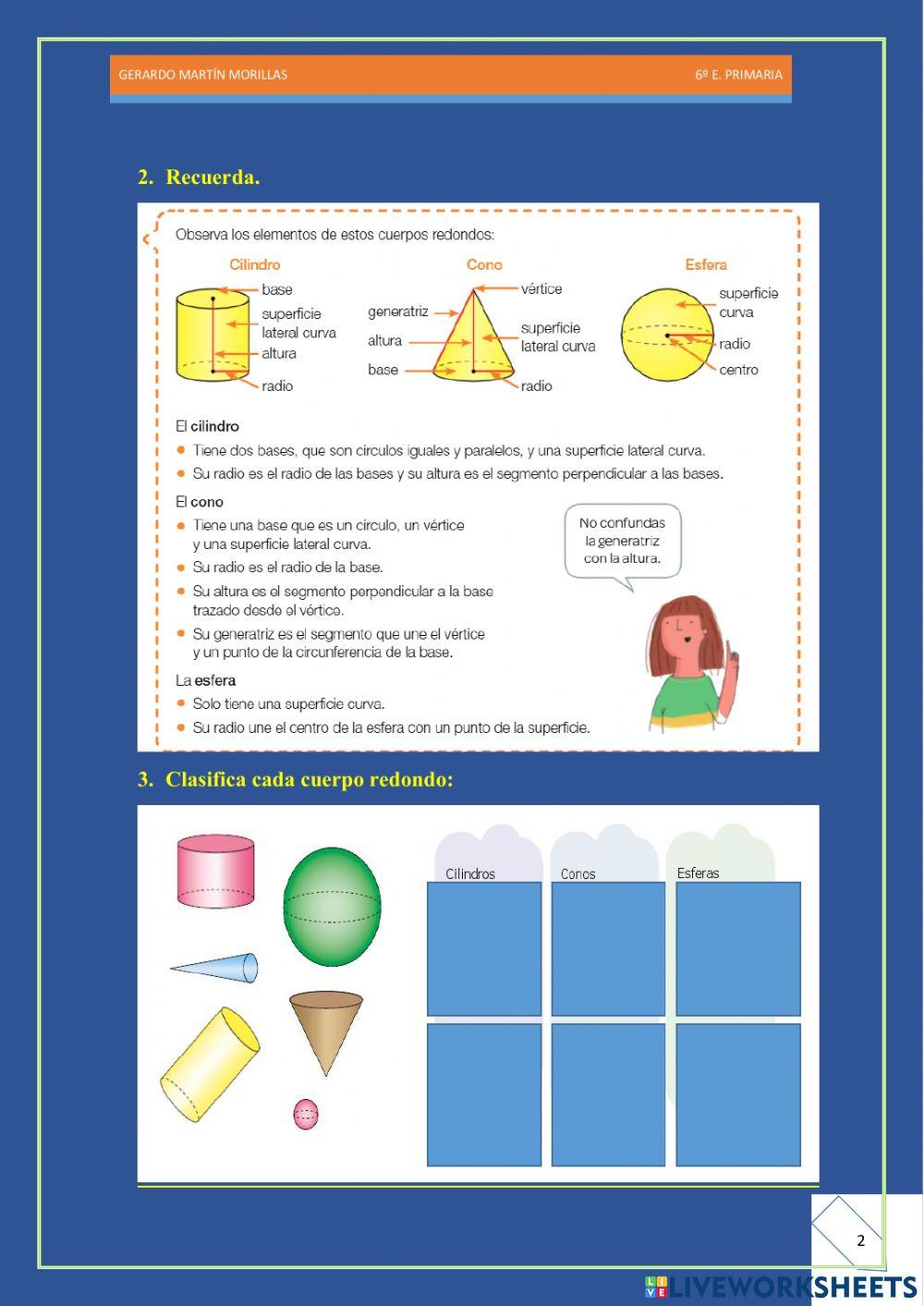 Geometría. Ficha 16.