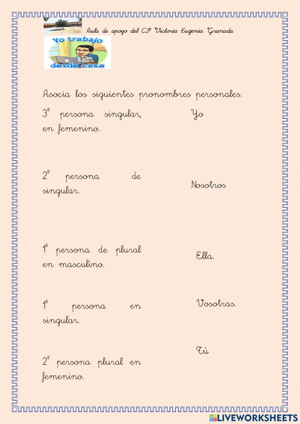 Pronombre personales2