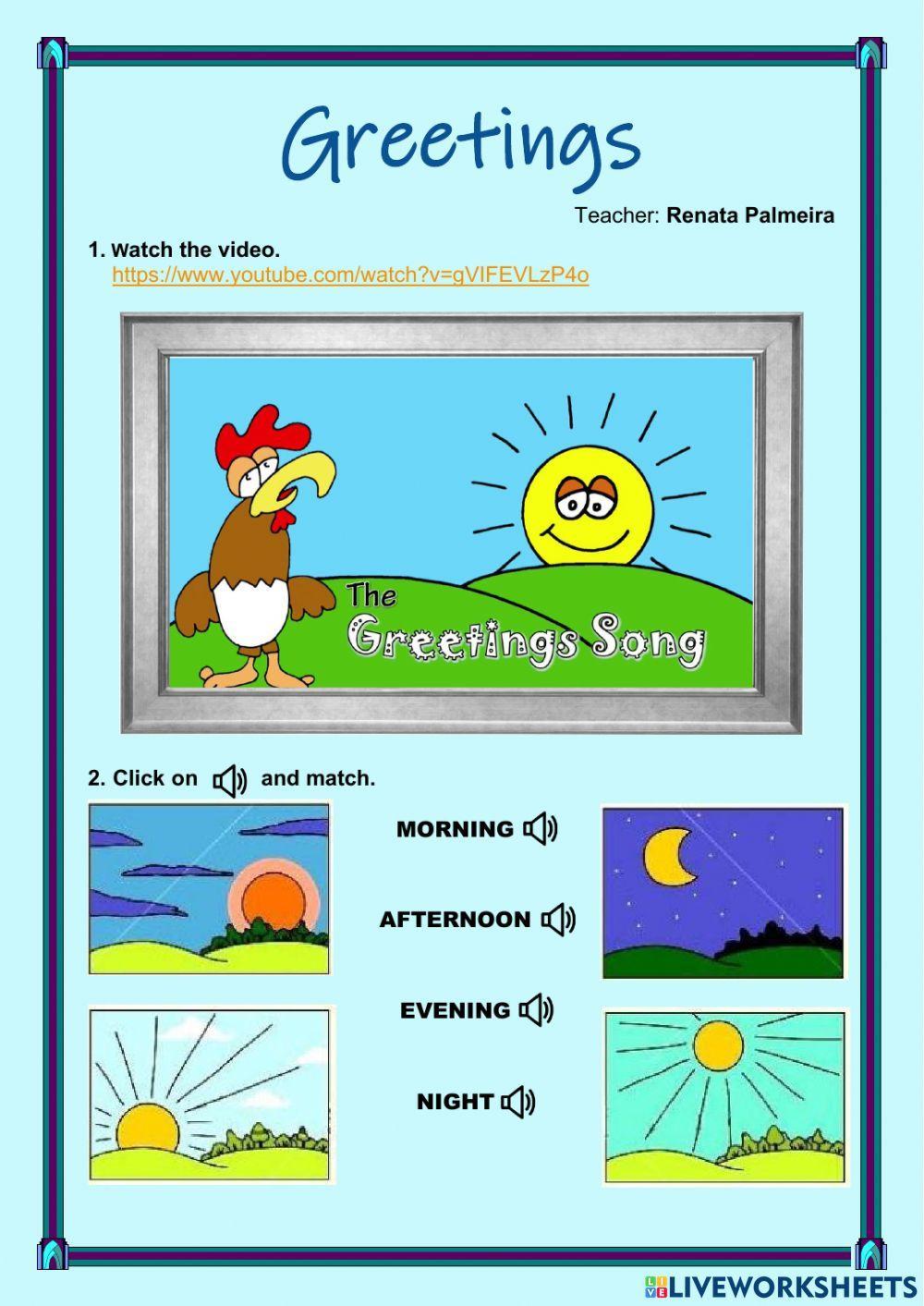 Greetings Greetings