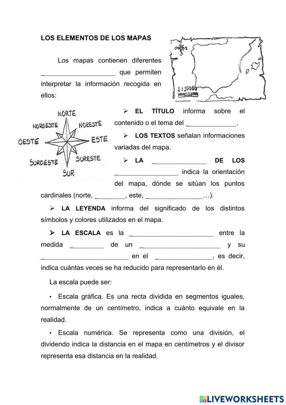 El globo terráqueo y los mapas