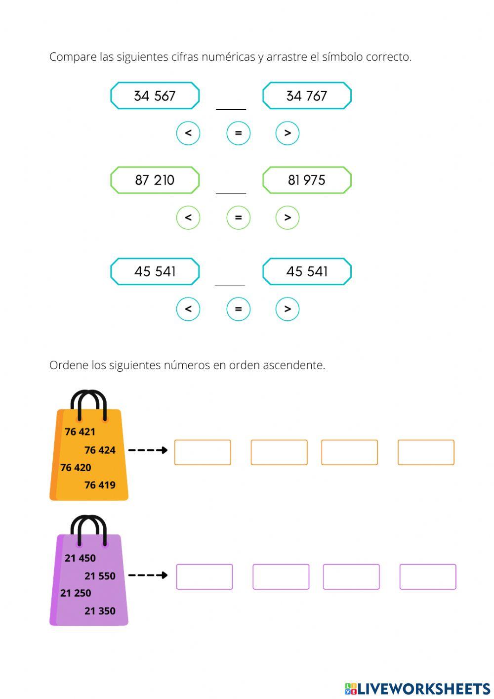 Práctica de valor posicional