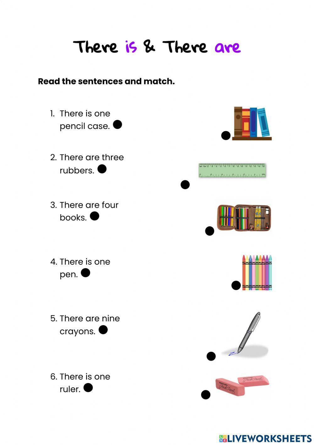 There is & There are