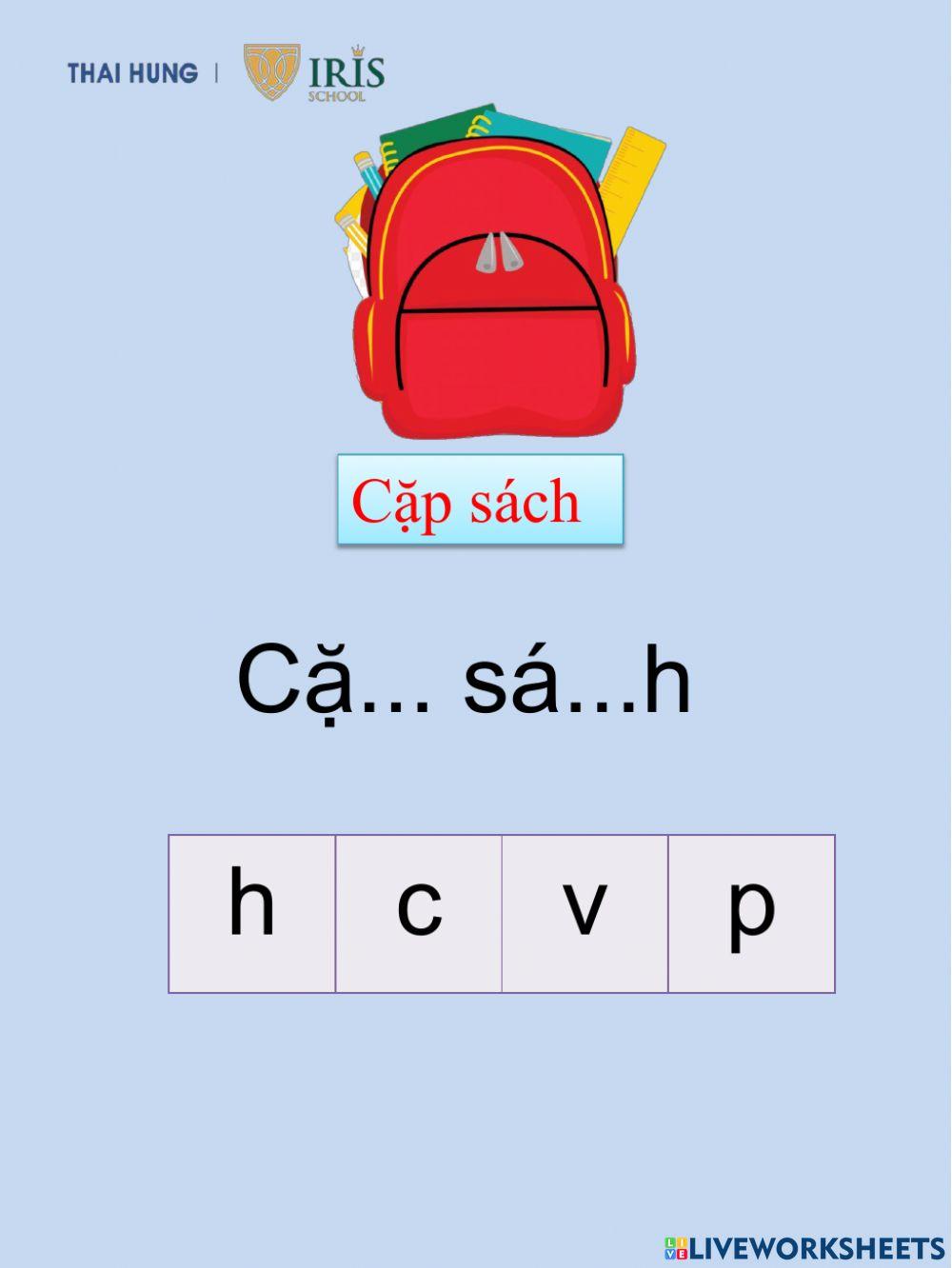 Chữ cái vui nhộn