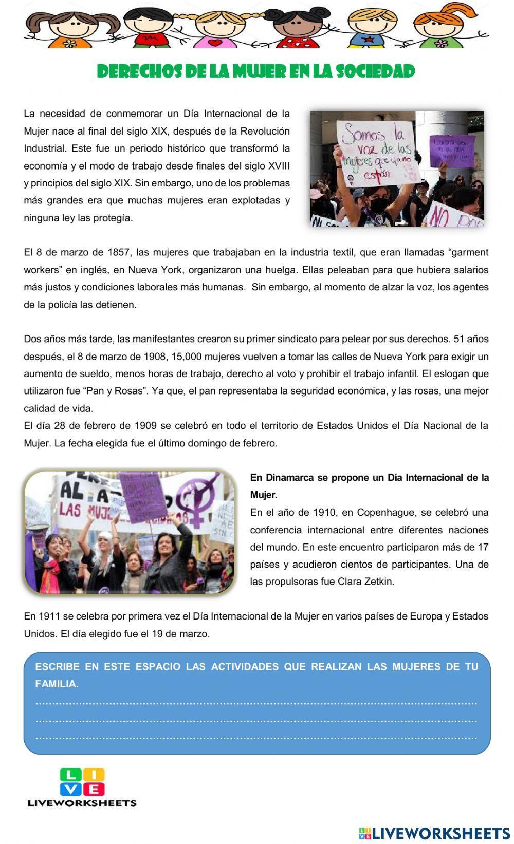 Derechos de la mujer Derechos de la mujer
