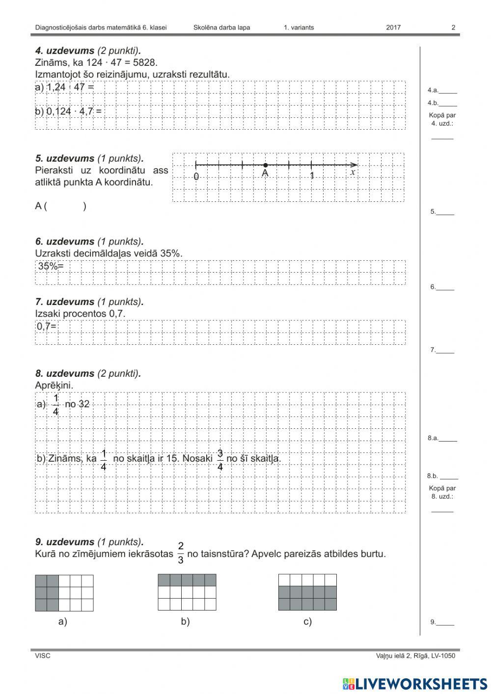 Matematika diagnostika 2017