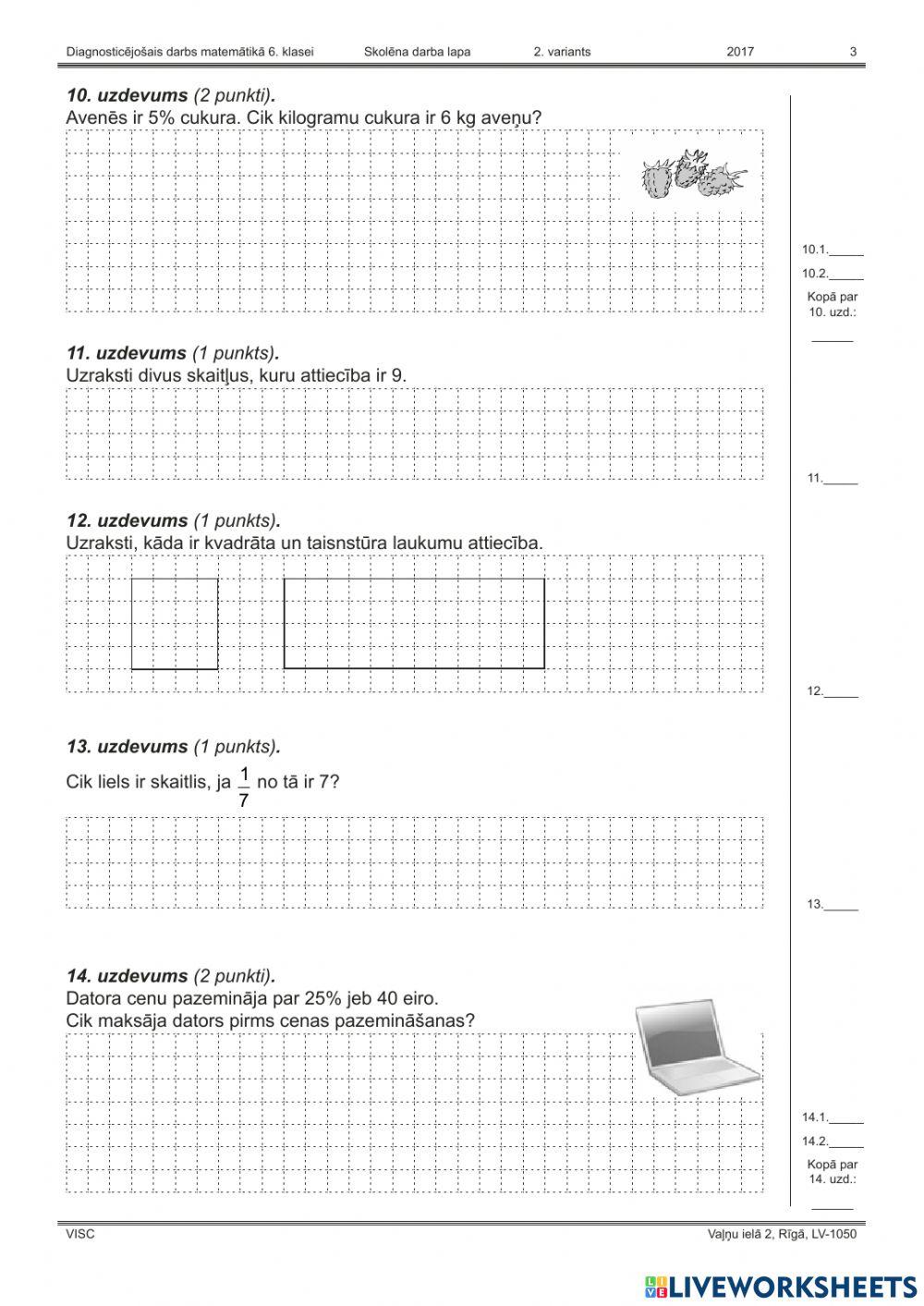 Matematika diagnostika 2017