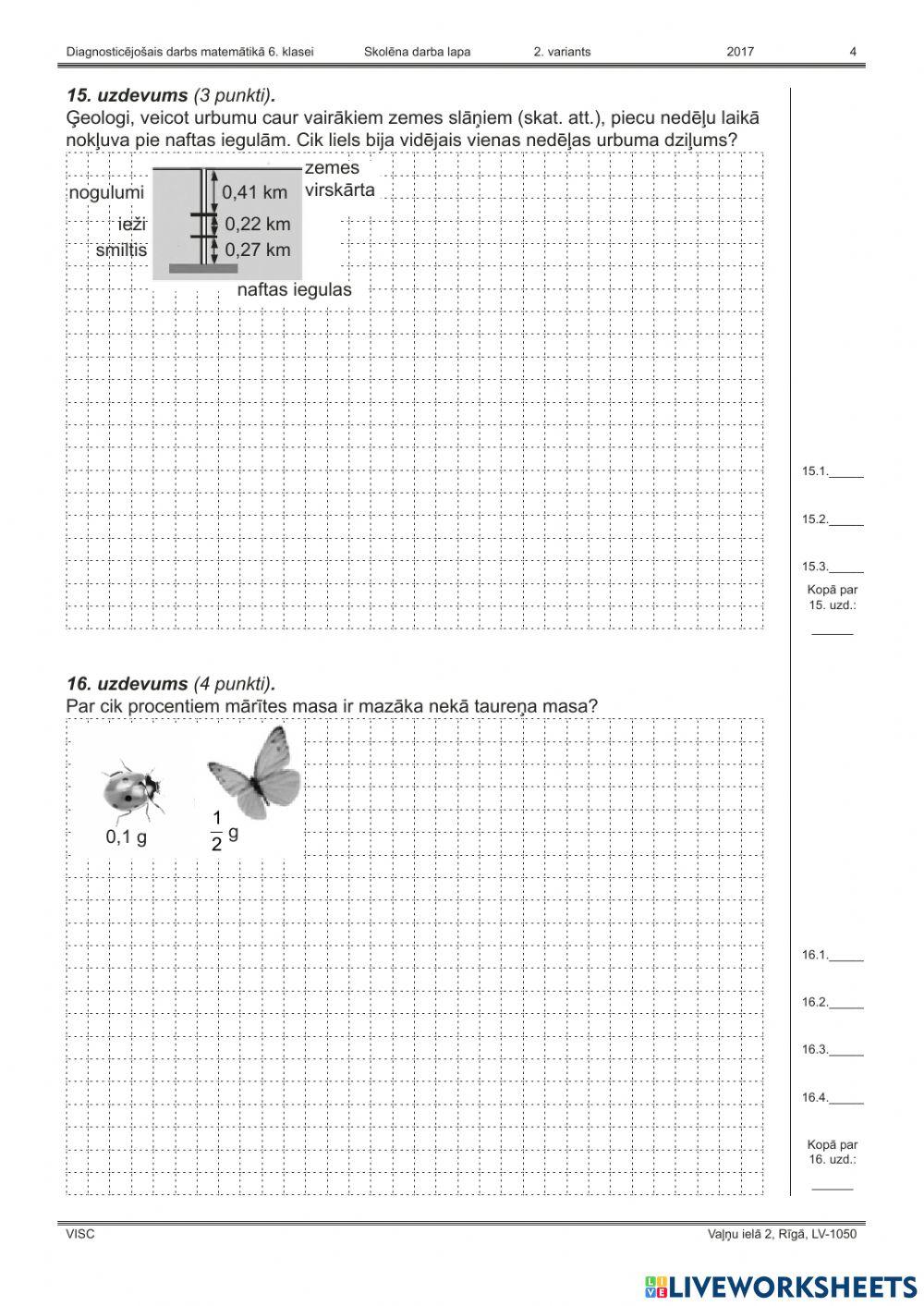 Matematika diagnostika 2017