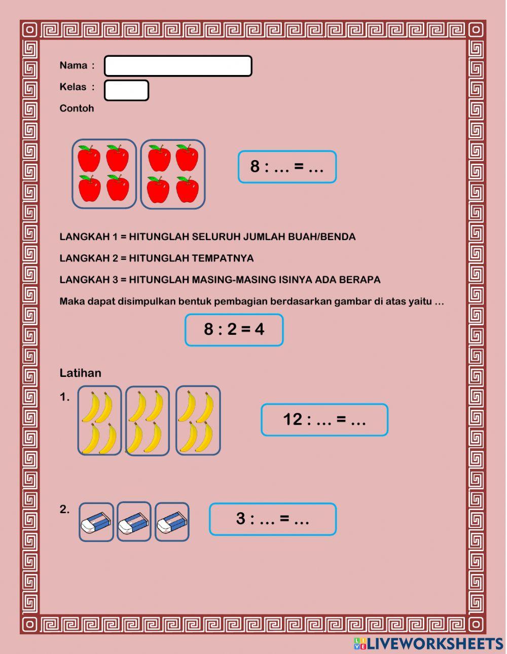 Latihan soal matematika