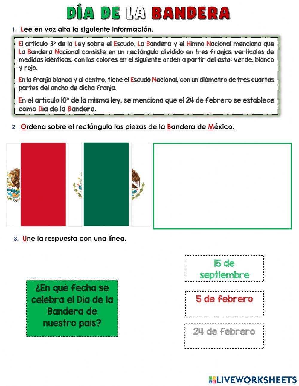 Día de la Bandera Mexicana