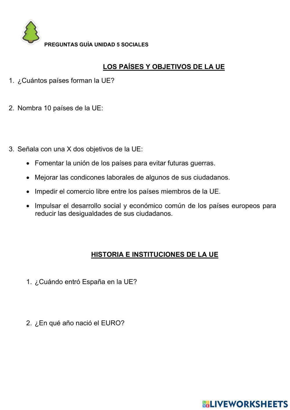 La ue y sus instituciones