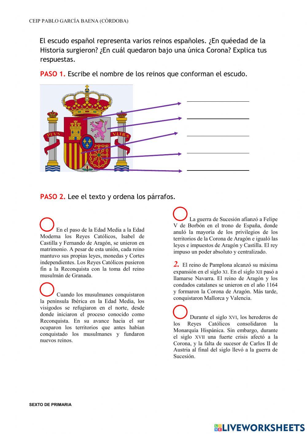 La bandera de España