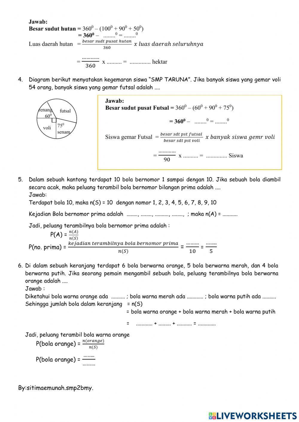 Statistik dan Peluang