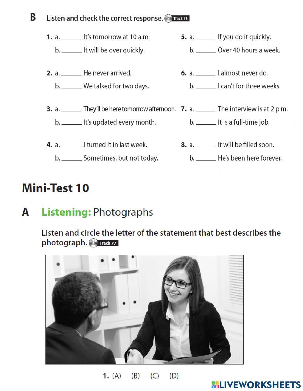 Building. Unit 10. The world of work