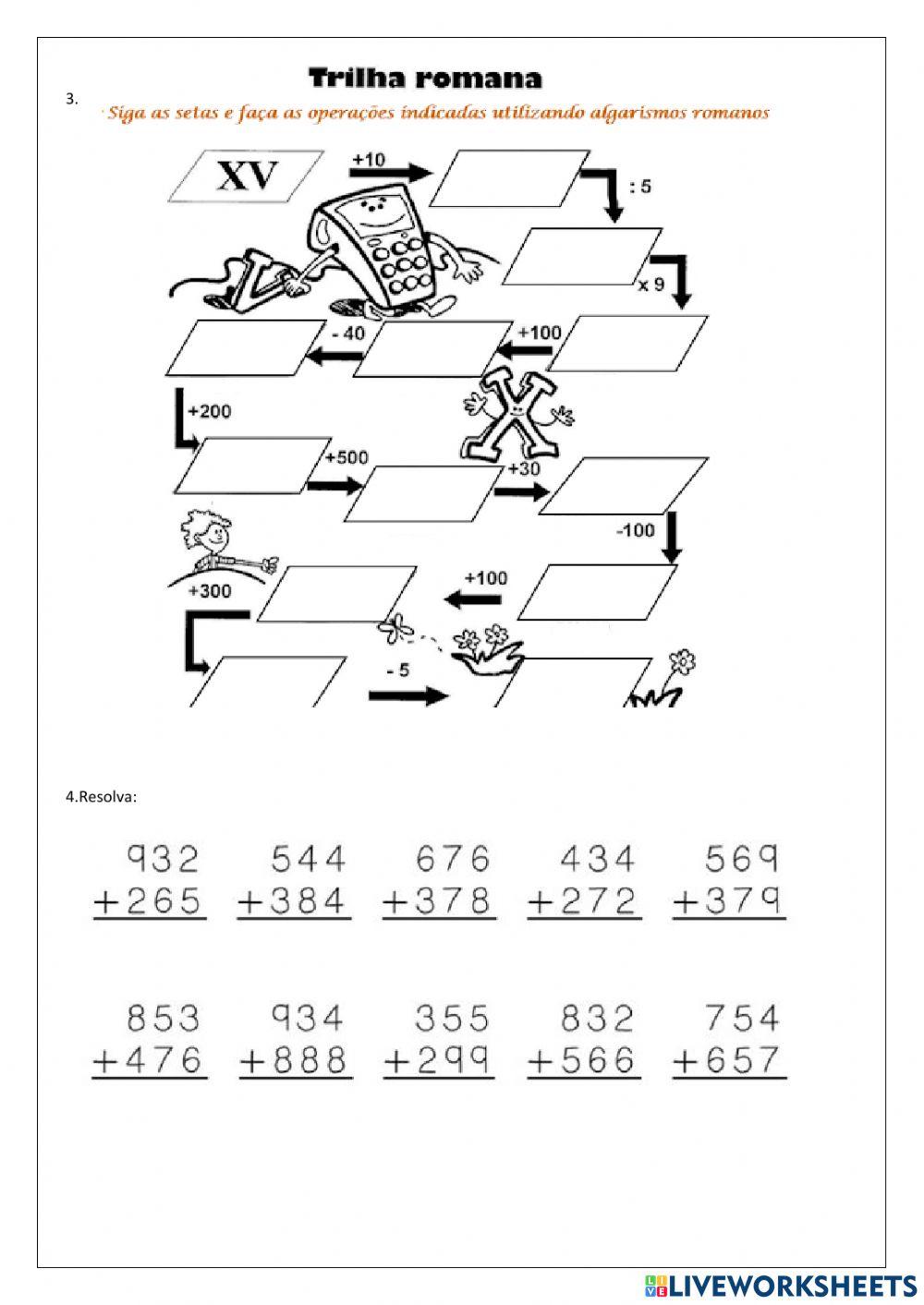 Revisão de matematica