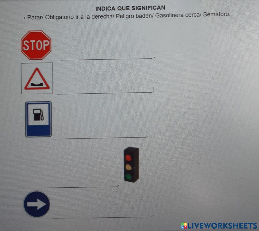 Señales de tráfico