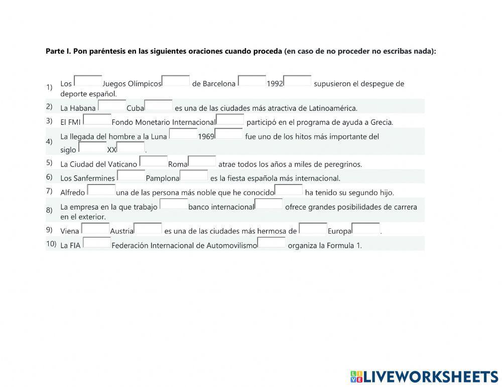 Signos de puntuación