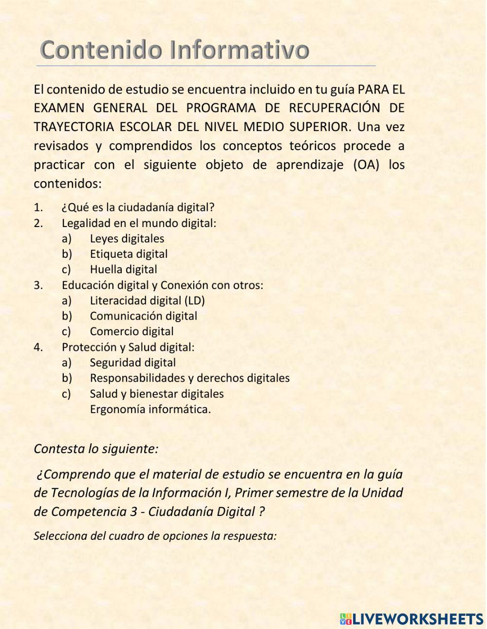 Ciudadanía digital