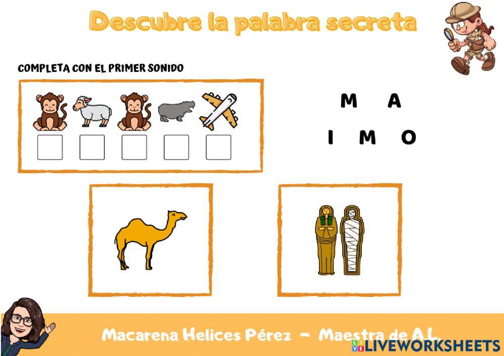 Egipto - Palabras Secretas