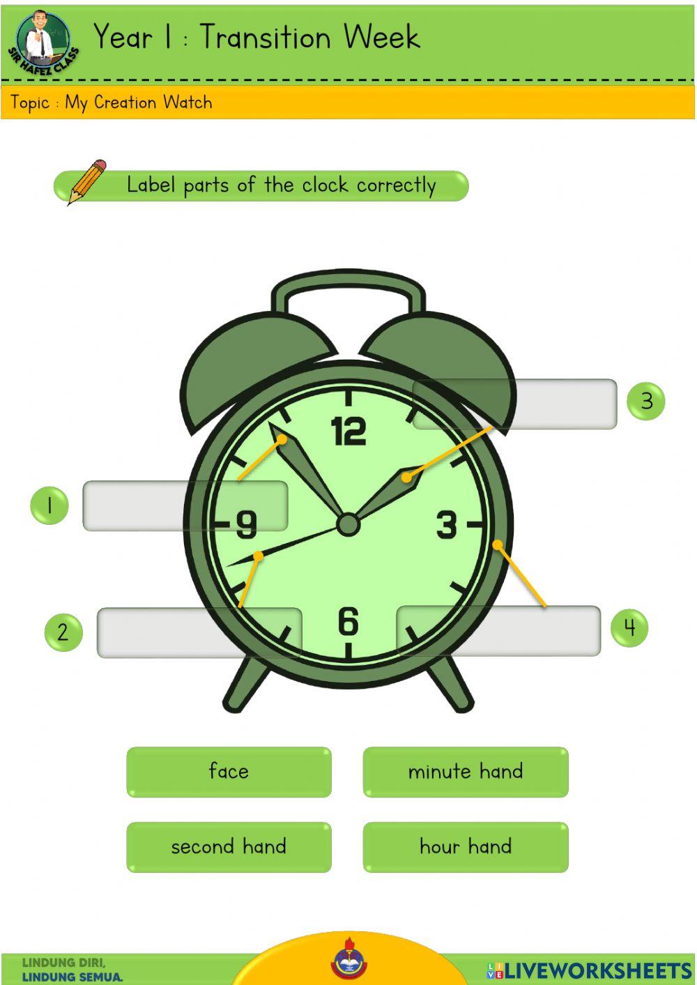 Transisi Tahun 1 - My Creation Watch