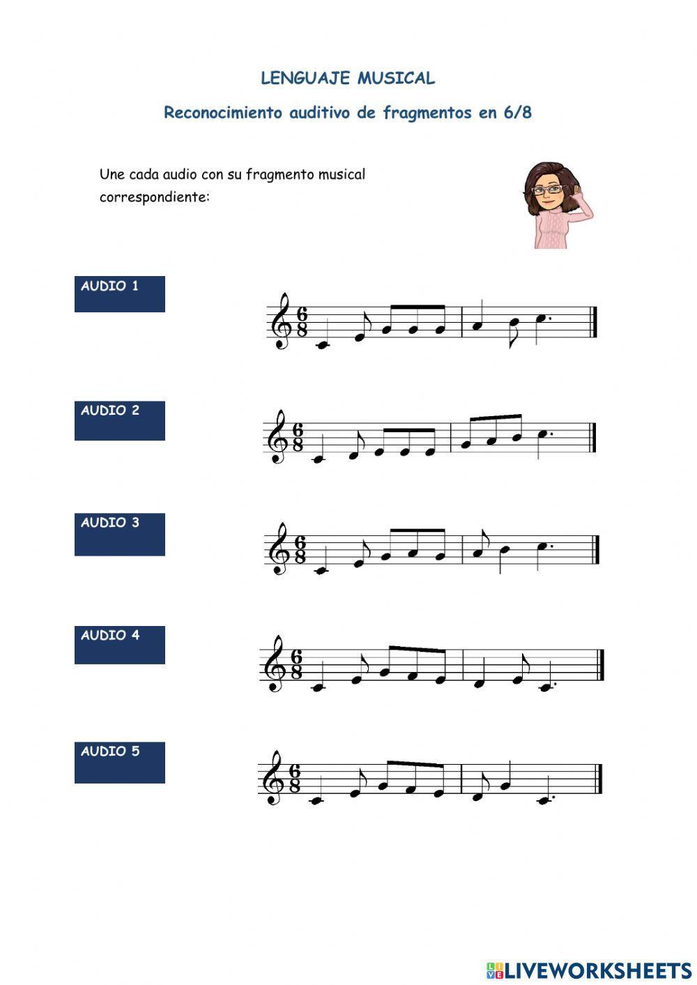 Reconocimiento auditivo 6-8