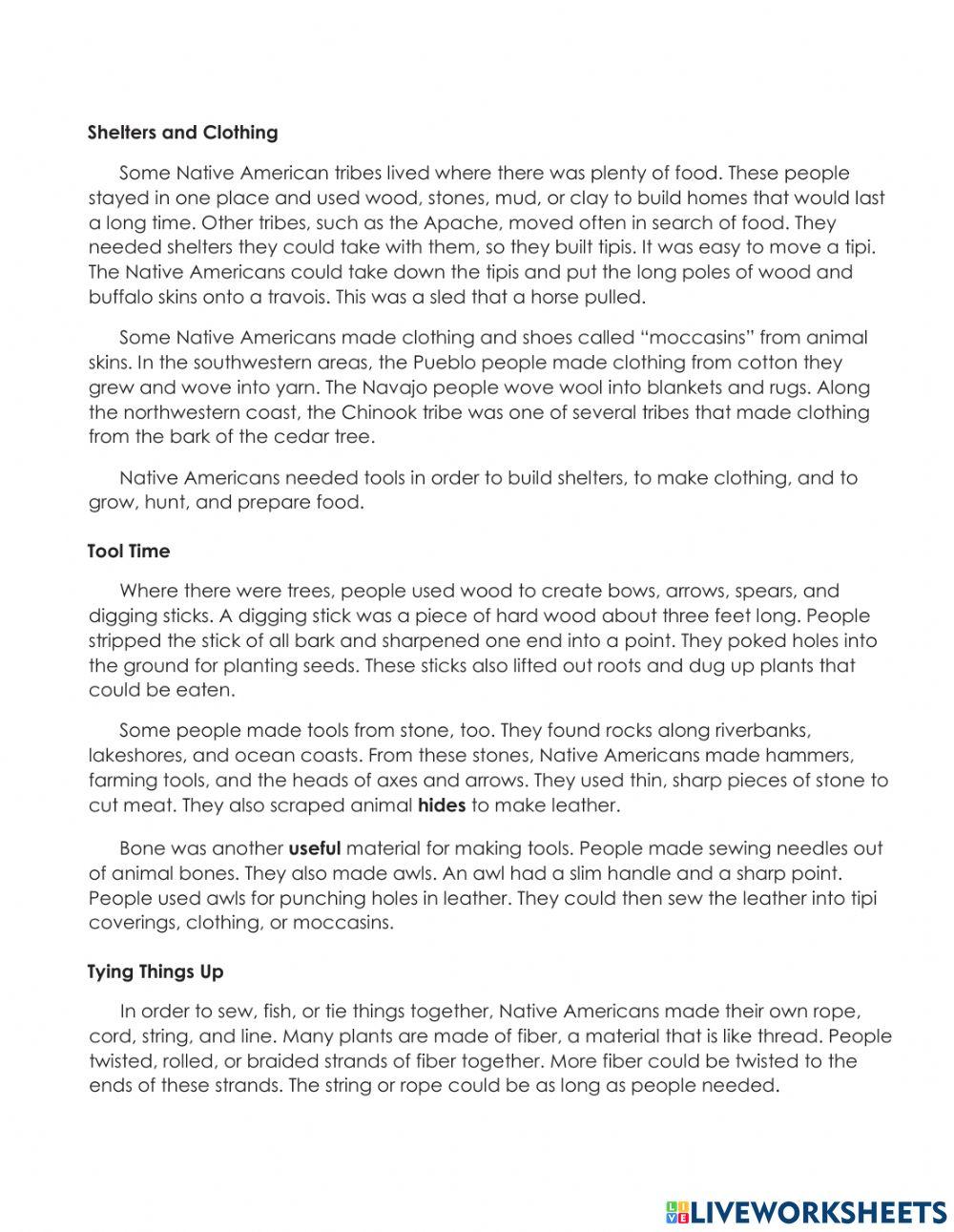 6-T2 Reading Trimestral Exam