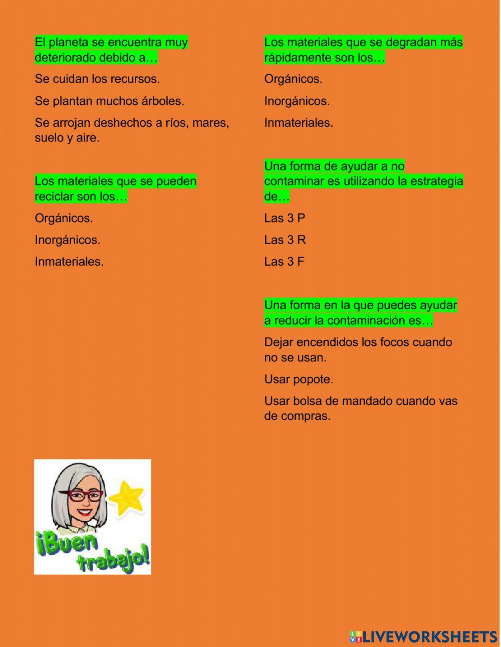 Degradación de materiales inorgánicos