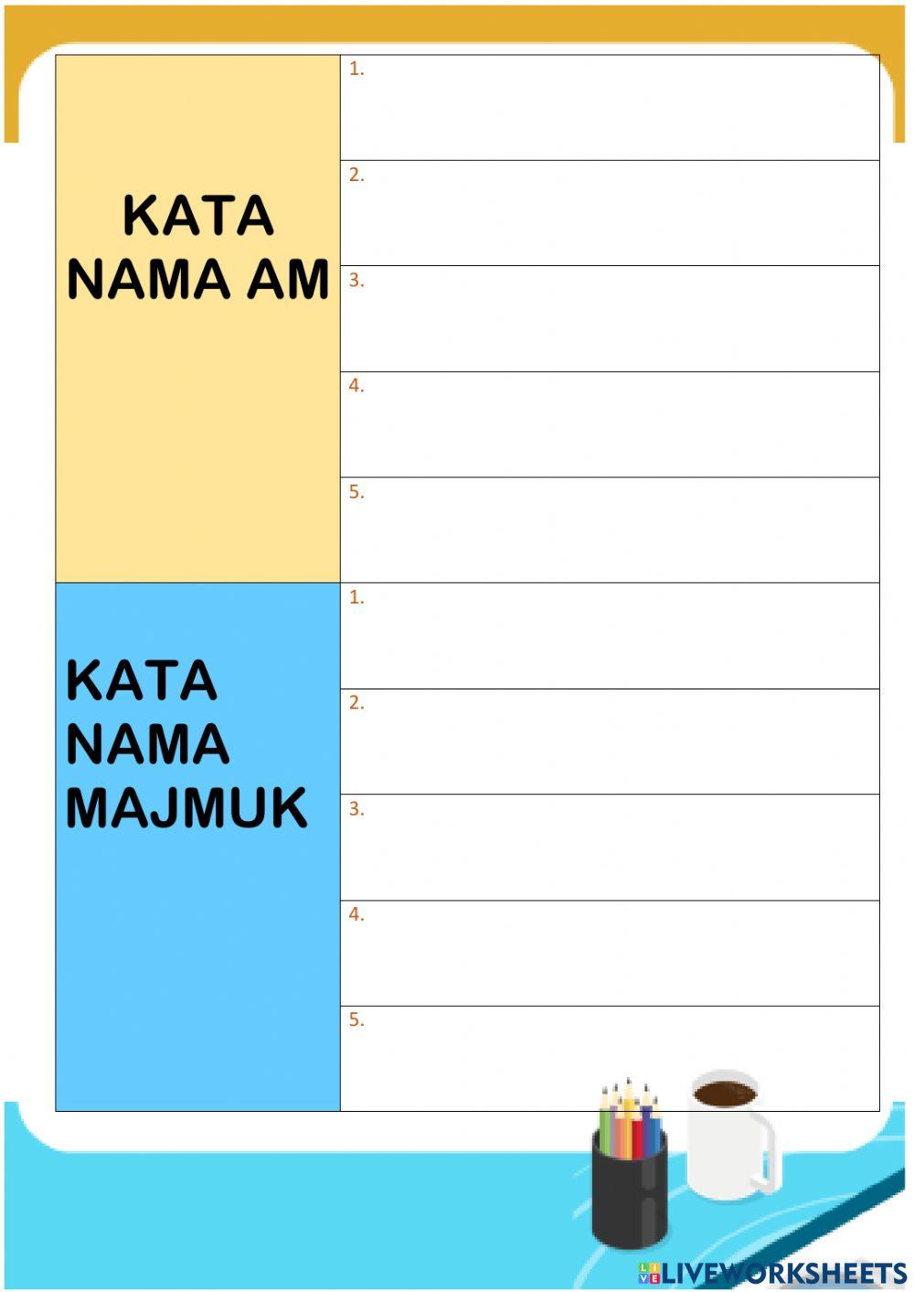 Kata nama