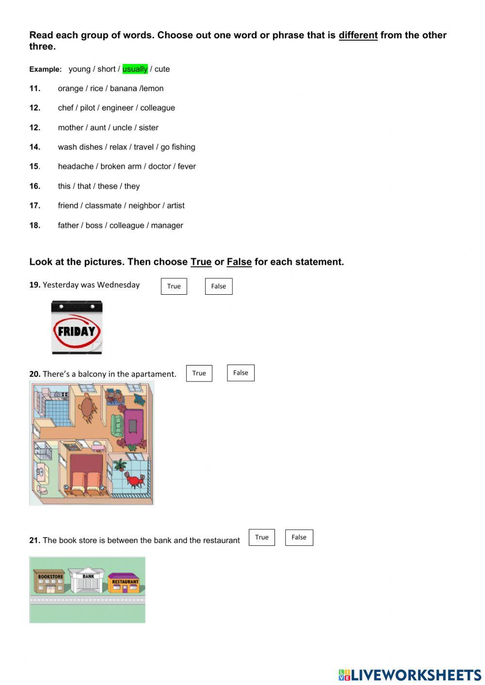 TNF 6 achievement exam