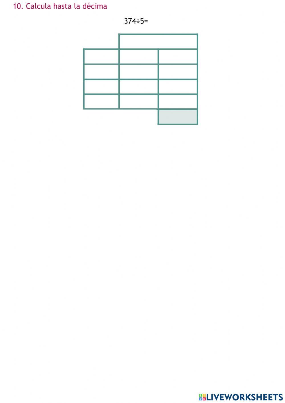 Examen de fracciones1. Trimestre2.QUINTO