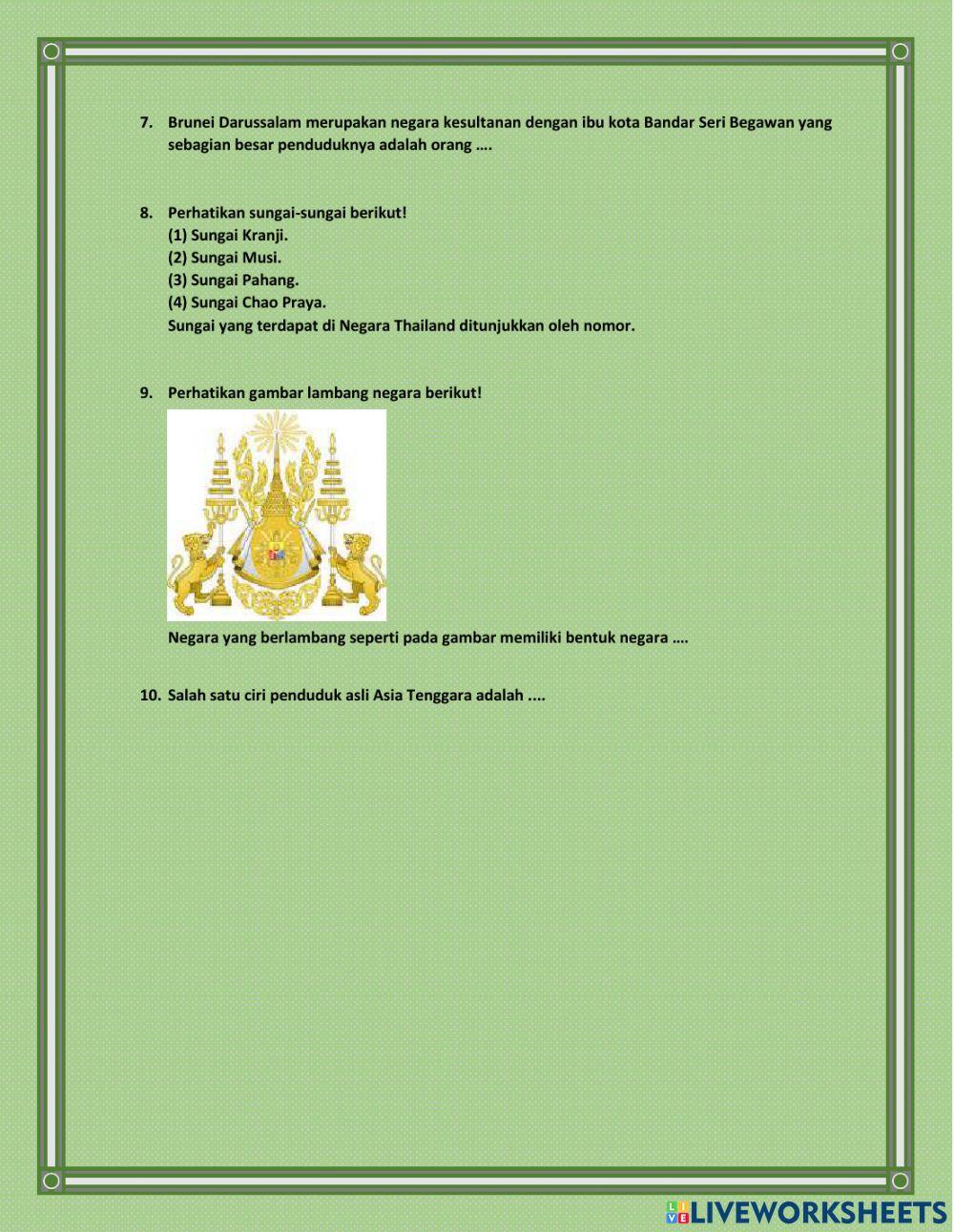 LKPD IPS KD 3.1 T8 ST1 Kelas 6