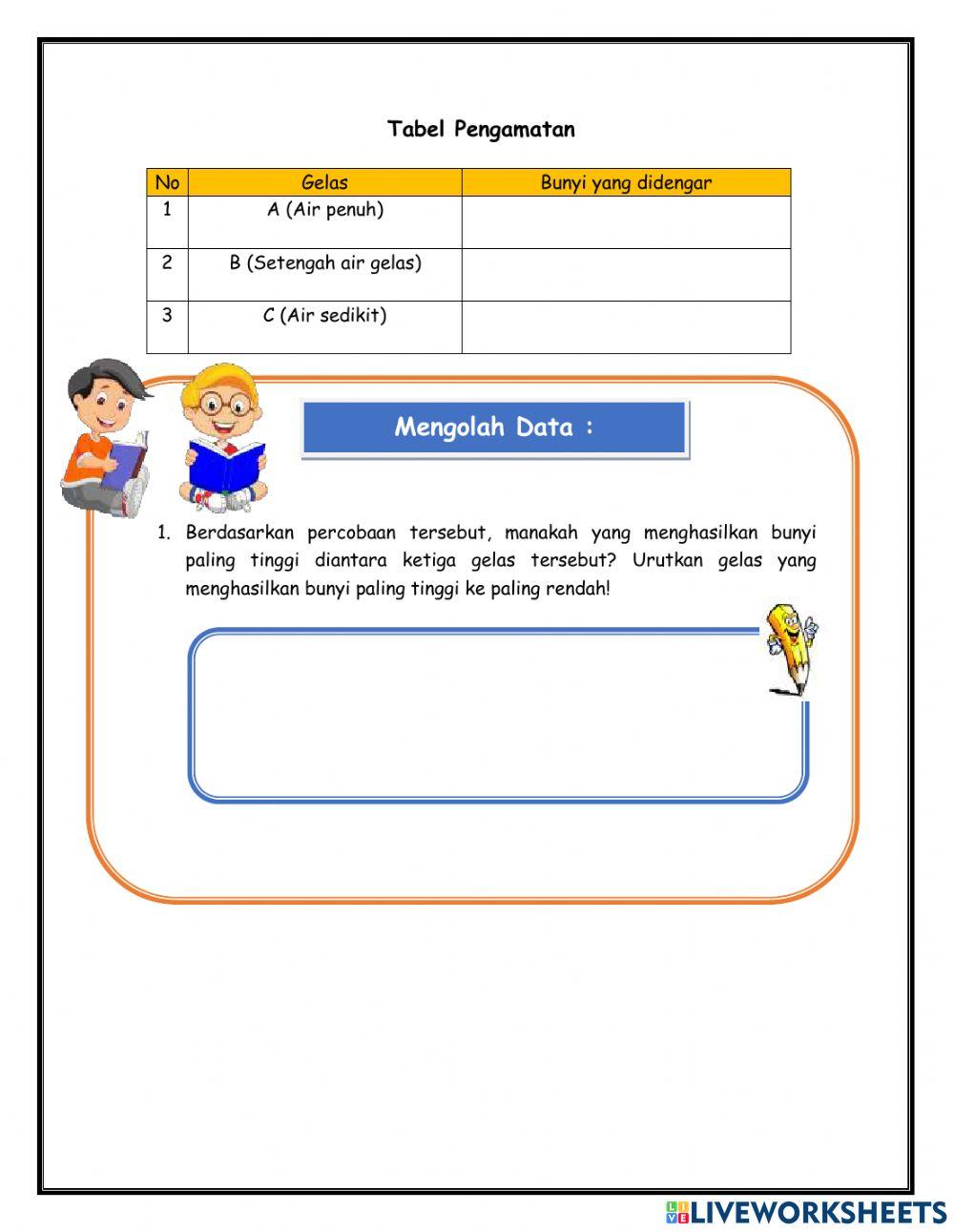 LKPD Percobaan Gelombang Bunyi