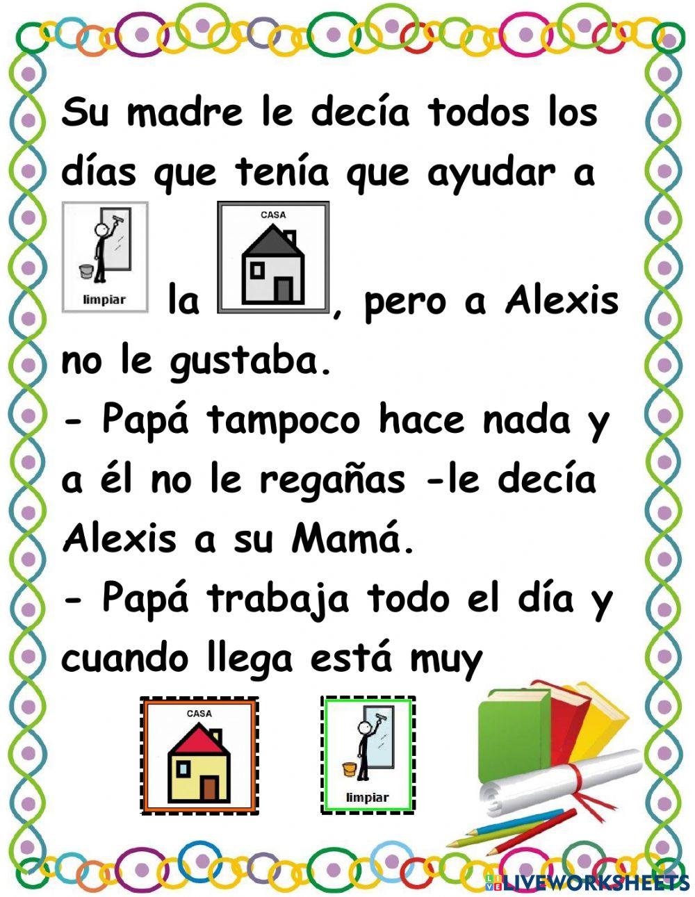 Cuento “No me gusta Limpiar la casa”