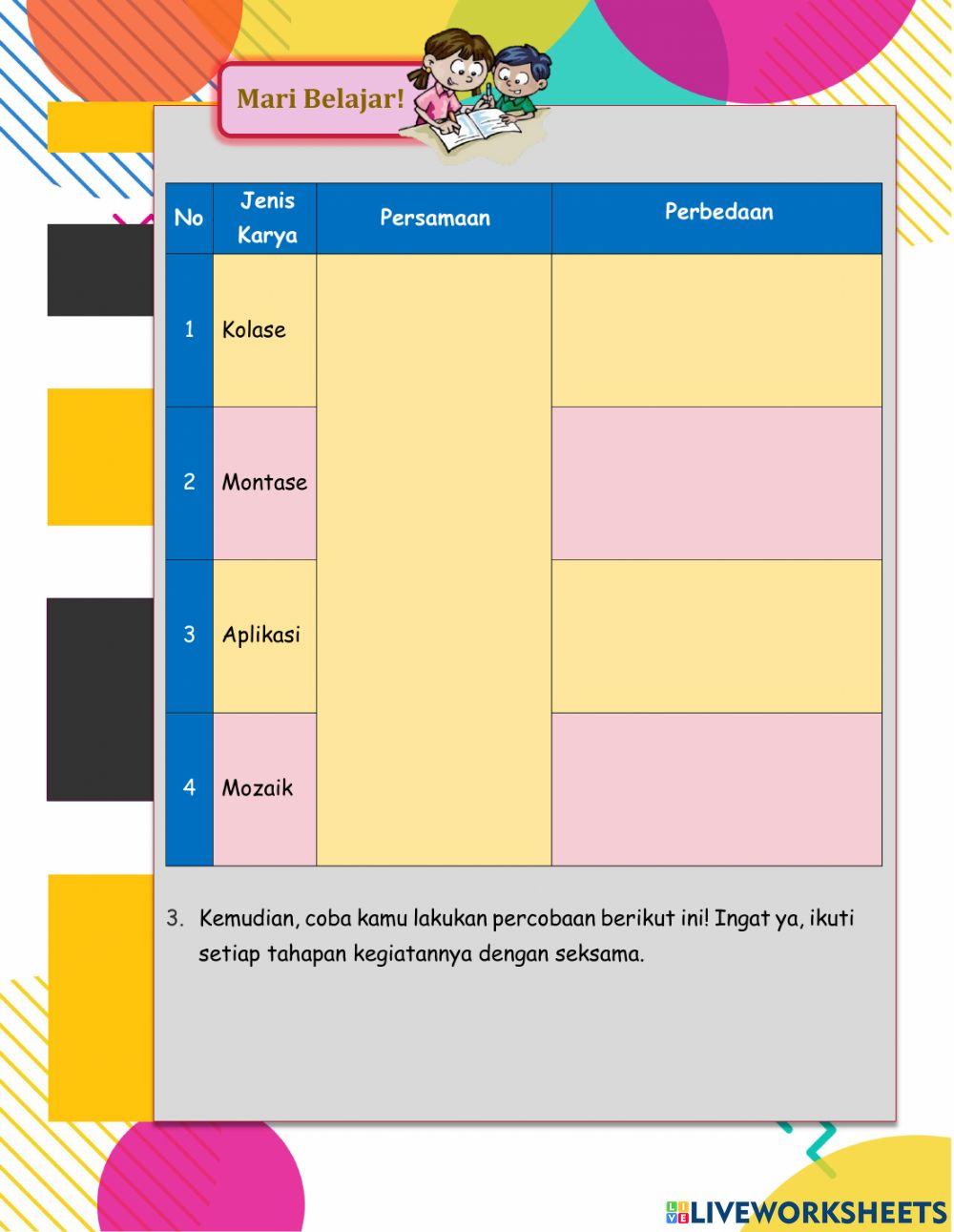 Kelas 4D Tema 7 Subtema 3 Pembelajaran 4